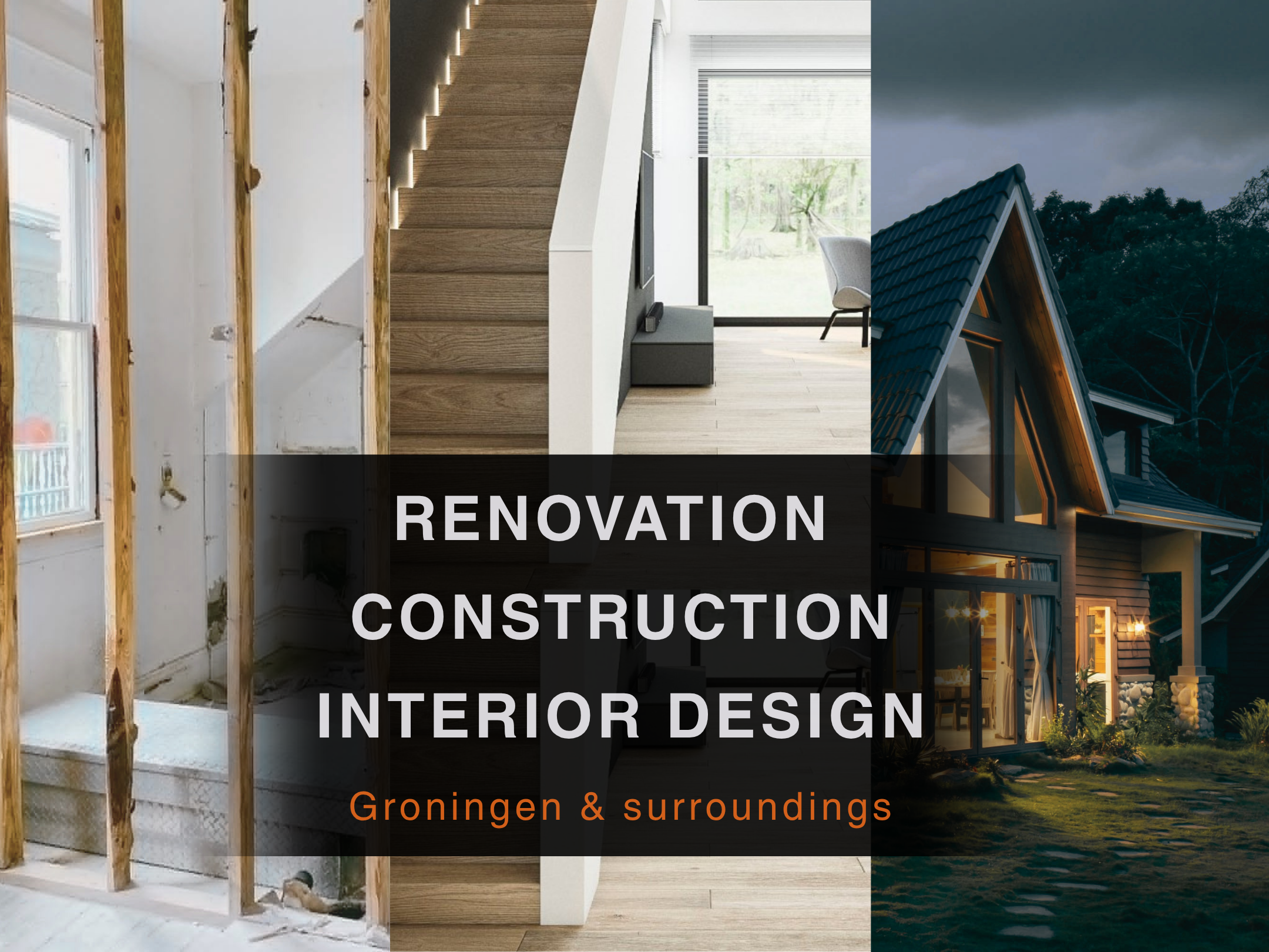 Renovation, construction and interior design in Groningen